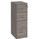 Maestro Lockable Wooden Filing Cabinet - 45KG Capacity Per Draw